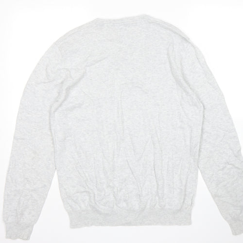 TU Mens Grey   Pullover Sweatshirt Size S
