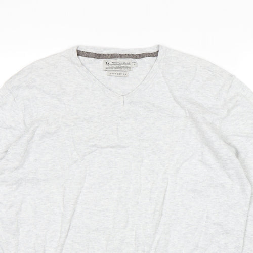 TU Mens Grey   Pullover Sweatshirt Size S
