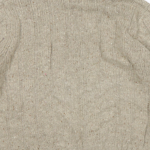 Lincoln Mens Brown   Pullover Jumper Size M