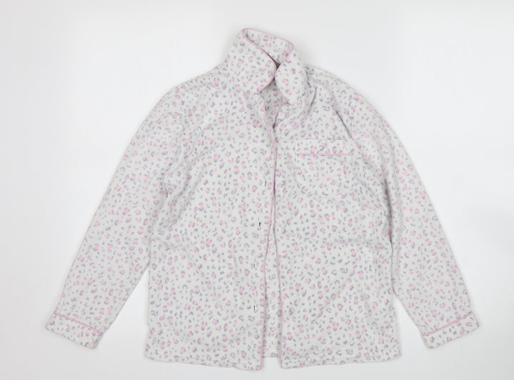Primark Girls Multicoloured Animal Print Top Pyjama Top Size 9-10 Years
