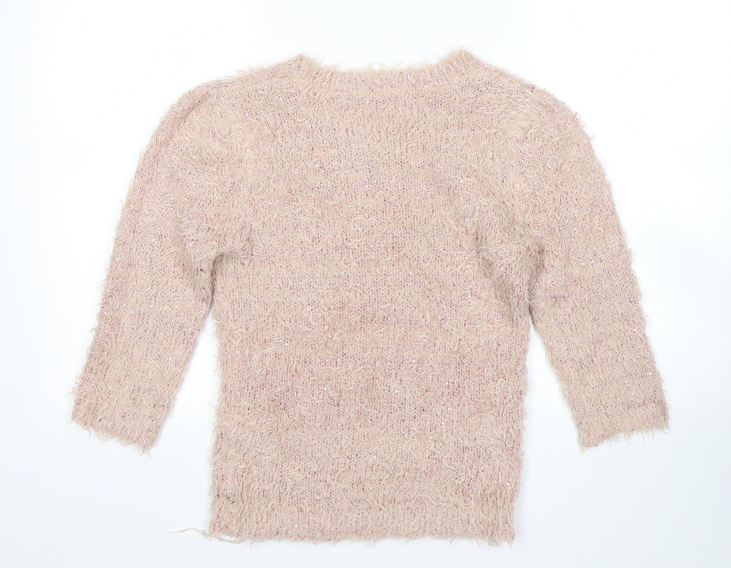 Heart &  Soul Womens Pink   Pullover Jumper Size 12