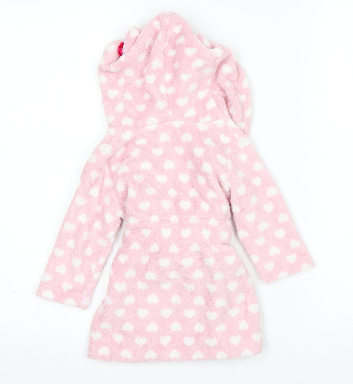 Peacocks Girls Pink Polka Dot   Gown Size 6-9 Months