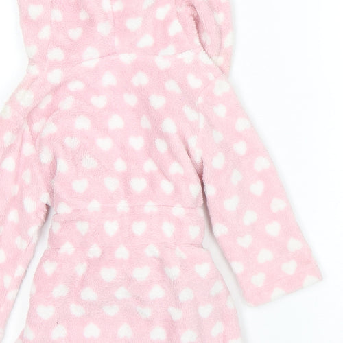Peacocks Girls Pink Polka Dot   Gown Size 6-9 Months