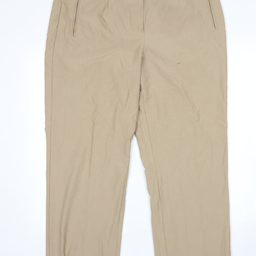 Essentials Womens Beige   Trousers  Size 18 L26 in