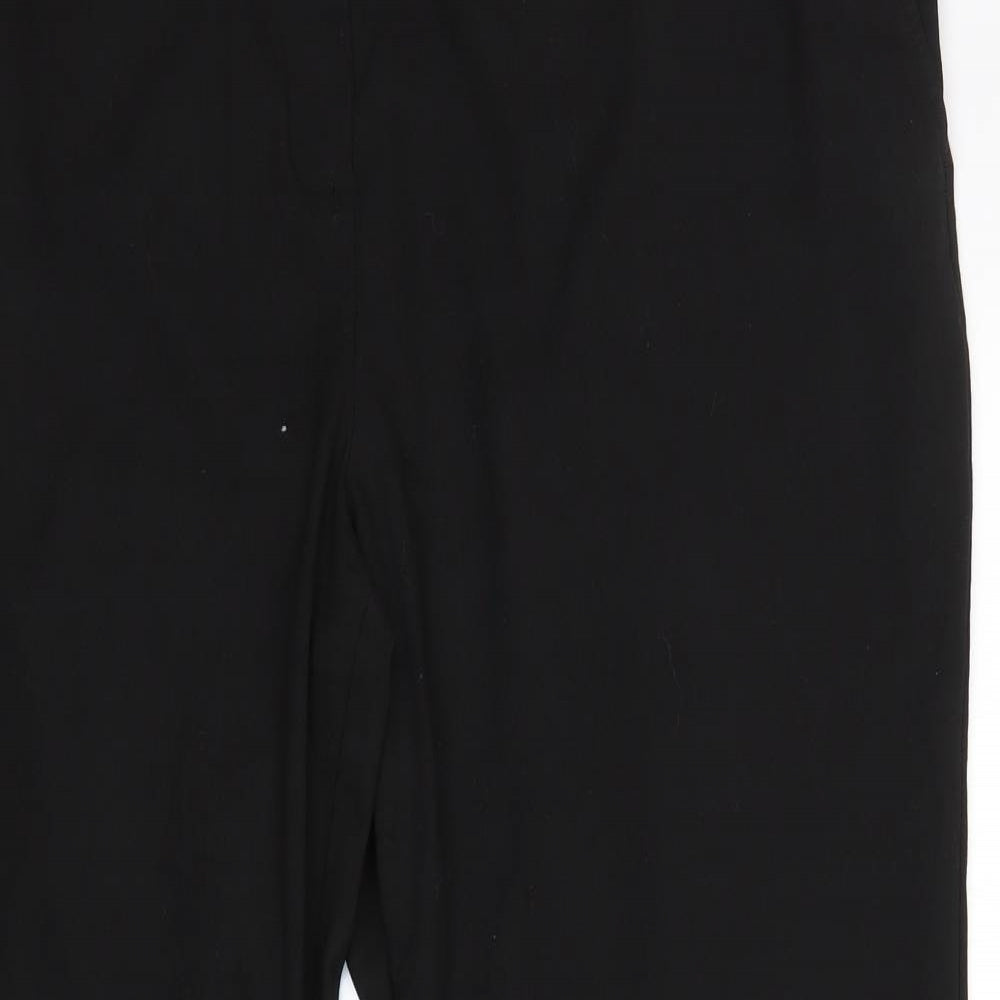 NEXT Womens Black   Trousers  Size 20 L29 in