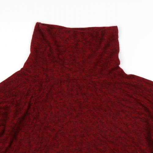 Lucca Vannuci Womens Red   Pullover Jumper Size M