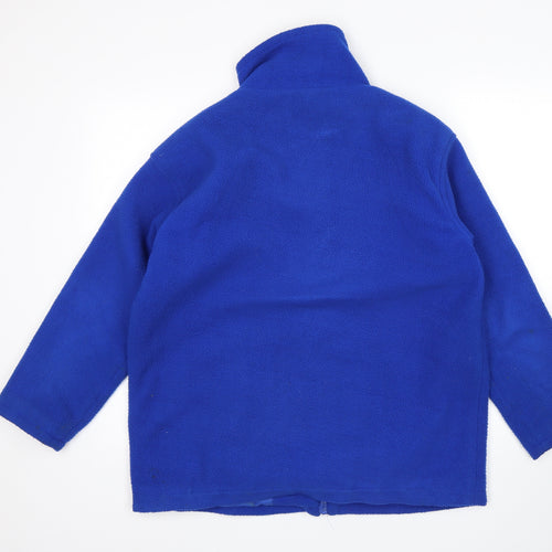 Preworn Mens Blue   Full Zip Sweatshirt Size S