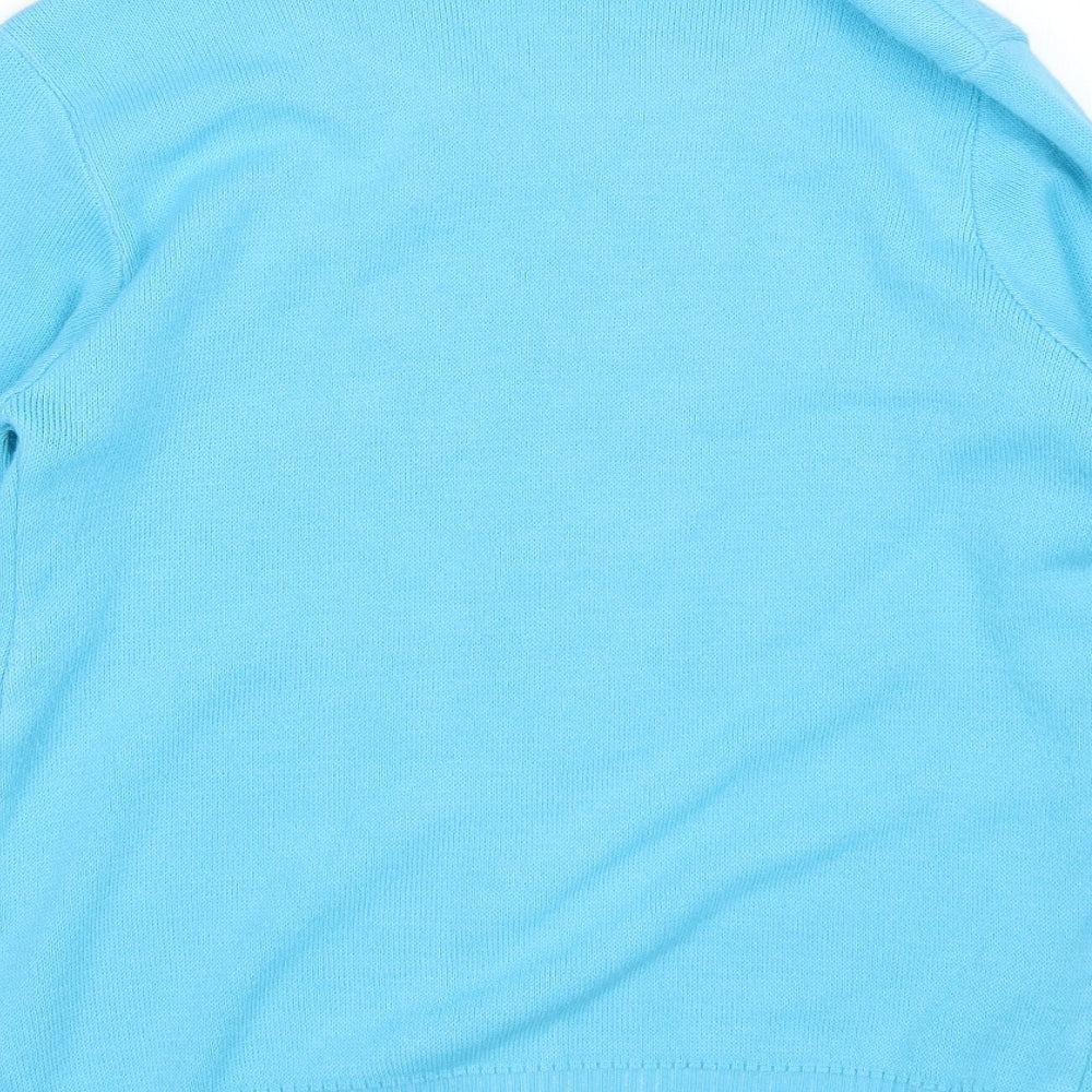 Hand to Hnad Womens Blue   Pullover Jumper Size S