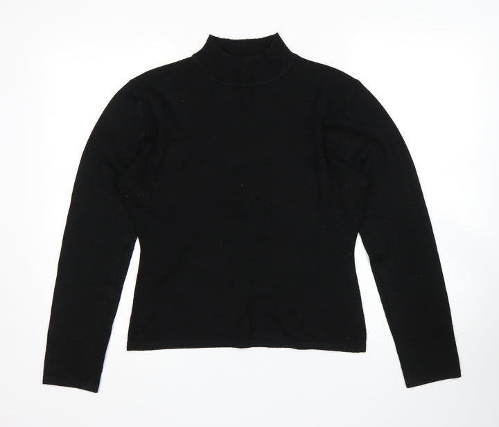 Bonmarche Womens Black   Pullover Jumper Size M