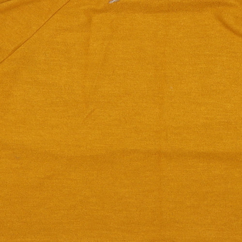 H&M Womens Yellow   Pullover Jumper Size L
