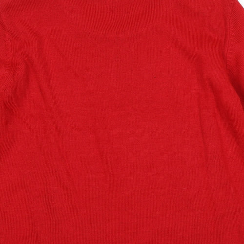 Roman Womens Red   Pullover Jumper Size S