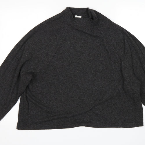 H&M Womens Grey   Pullover Jumper Size L