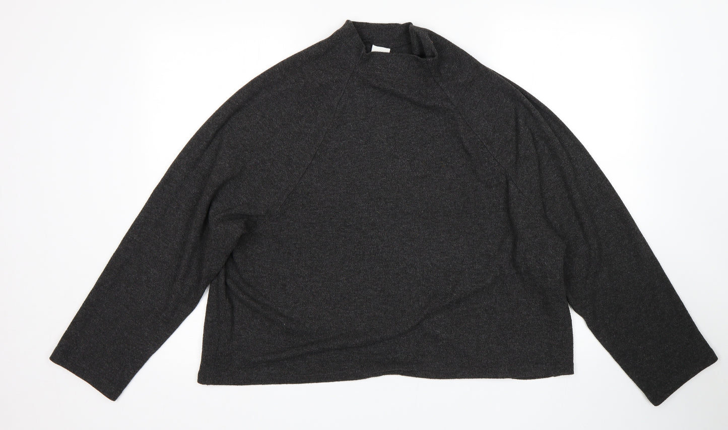 H&M Womens Grey   Pullover Jumper Size L