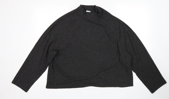 H&M Womens Grey   Pullover Jumper Size L