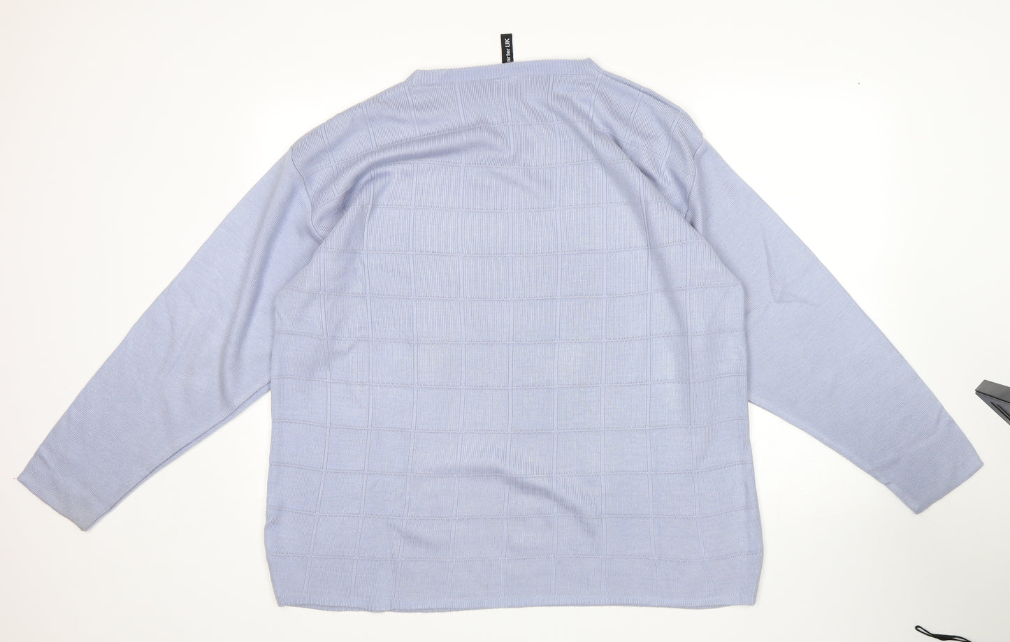 Carter Mens Blue   Pullover Jumper Size M