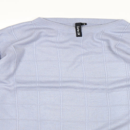 Carter Mens Blue   Pullover Jumper Size M