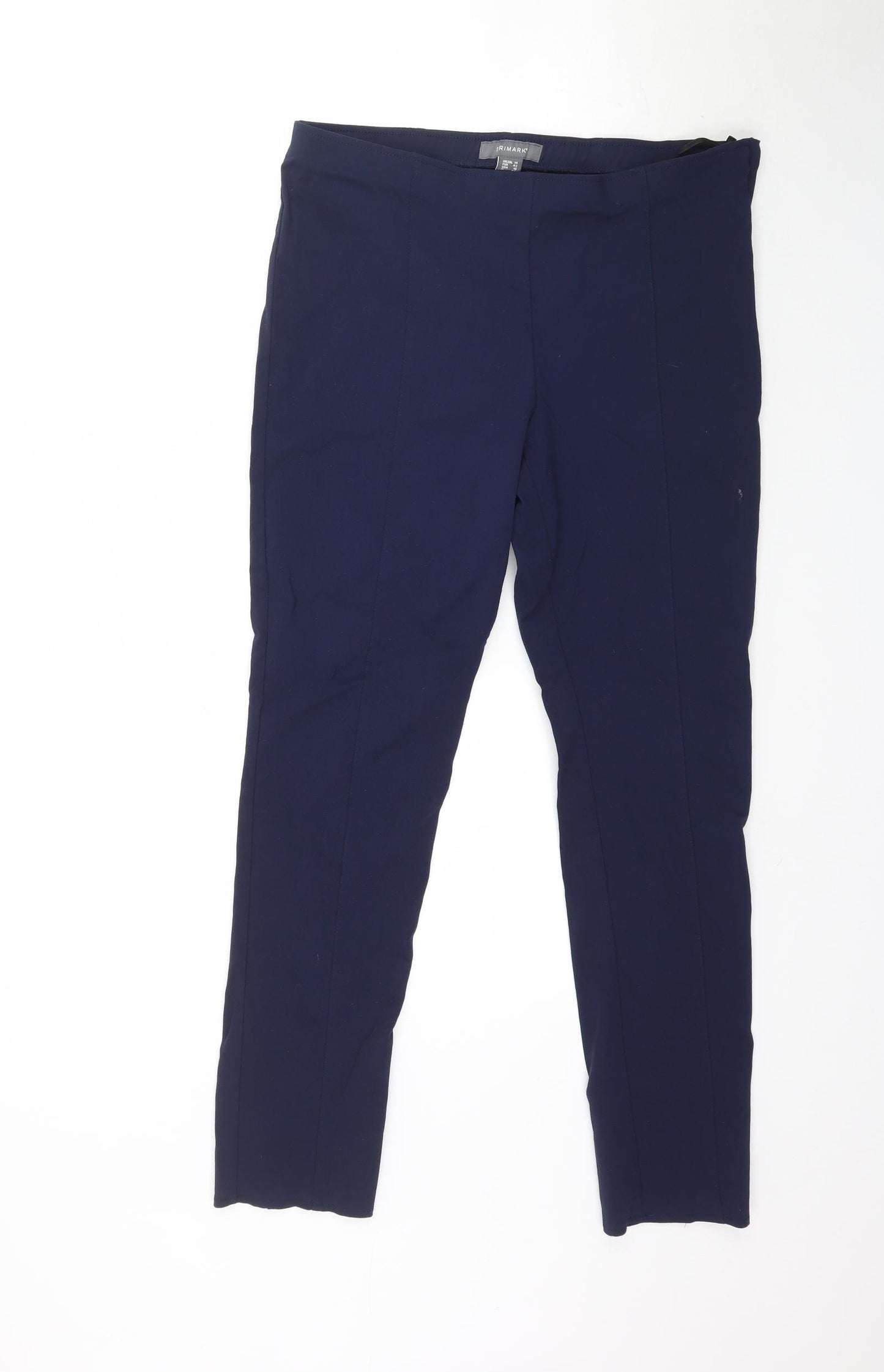 Primark Womens Blue   Trousers  Size 14 L27 in - Work Office