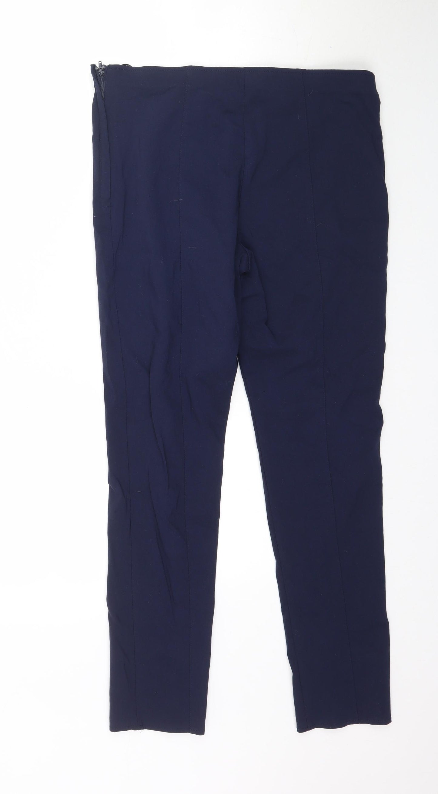 Primark Womens Blue   Trousers  Size 14 L27 in - Work Office