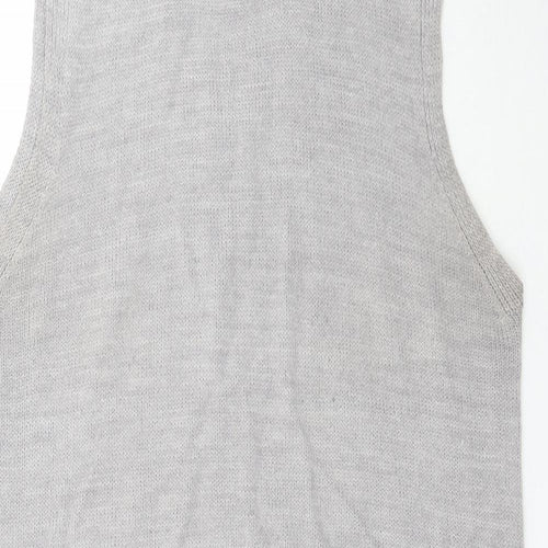 Peacocks Womens Grey  Knit Mini  Size M