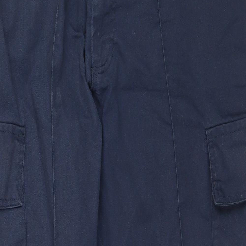 Uneek Mens Blue   Trousers  Size 34 L33 in