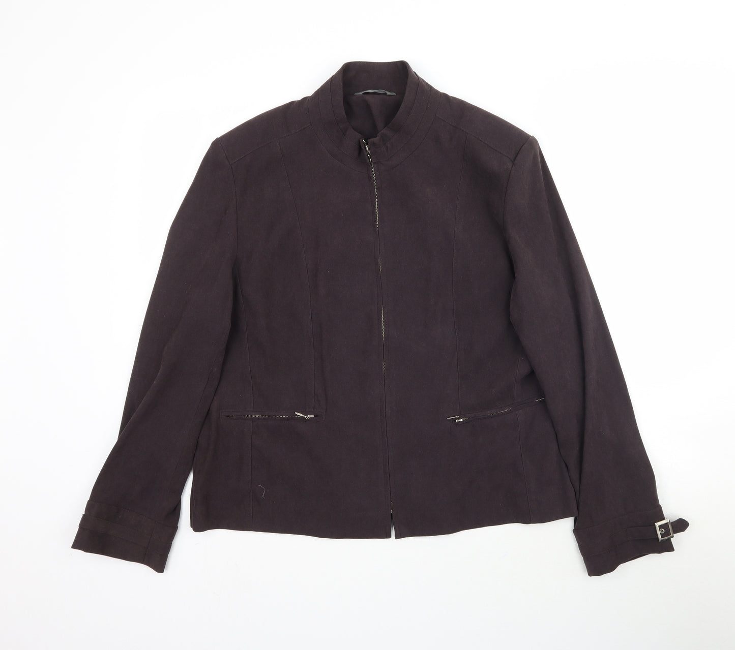 Mia Moda Womens Brown   Jacket  Size 20