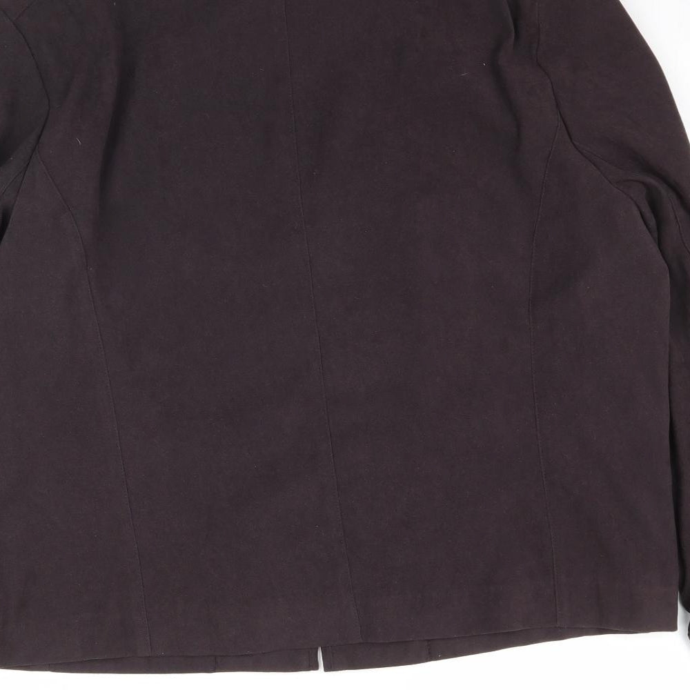 Mia Moda Womens Brown   Jacket  Size 20