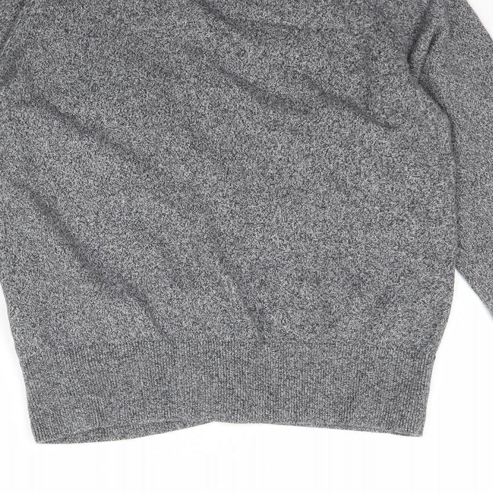 Redherring Womens Grey  Knit Cardigan Jumper Size 12