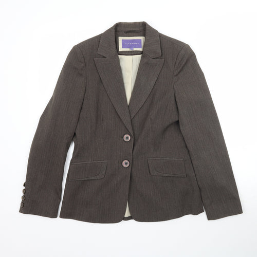 Autonomy Womens Brown   Jacket Blazer Size 10