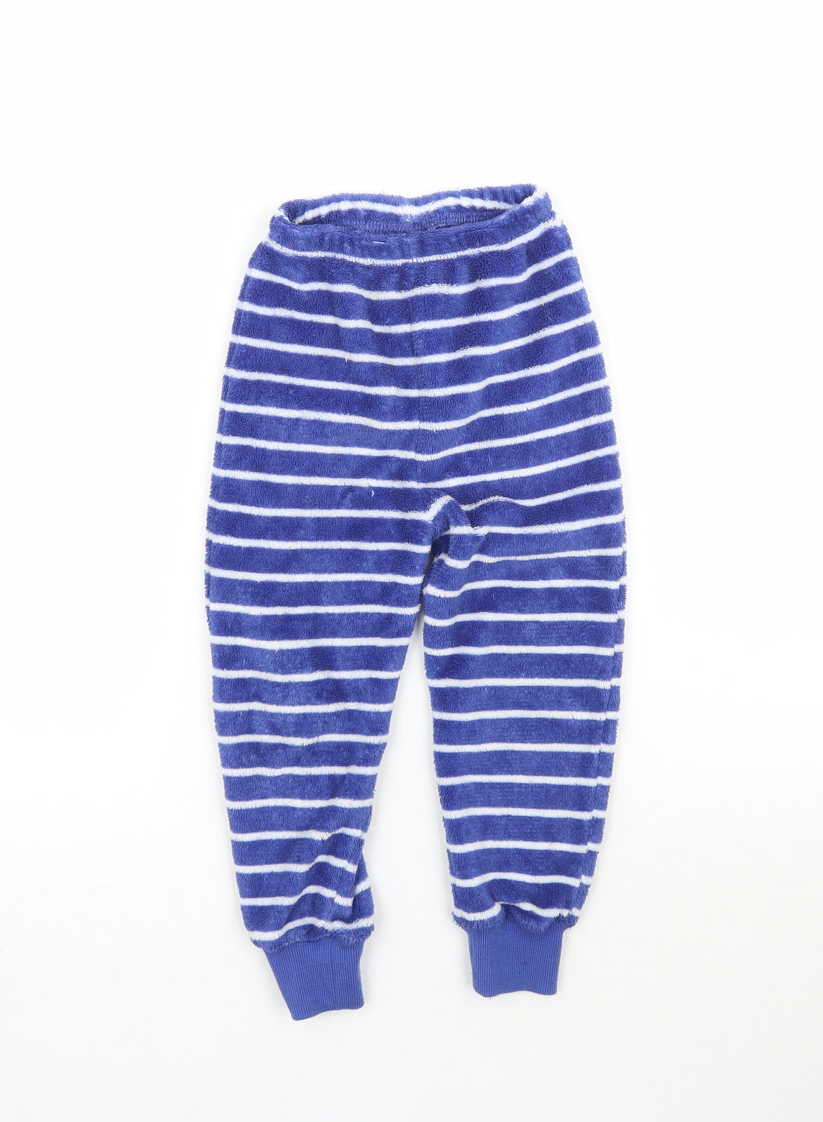 TU Boys Blue Striped   Pyjama Pants Size 2-3 Years  - Fluffy Gruffalo