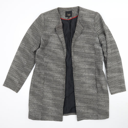 Dalia Womens Grey   Jacket Blazer Size L