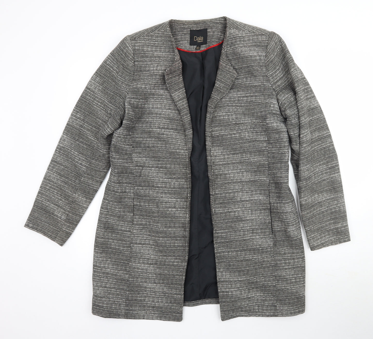 Dalia Womens Grey   Jacket Blazer Size L