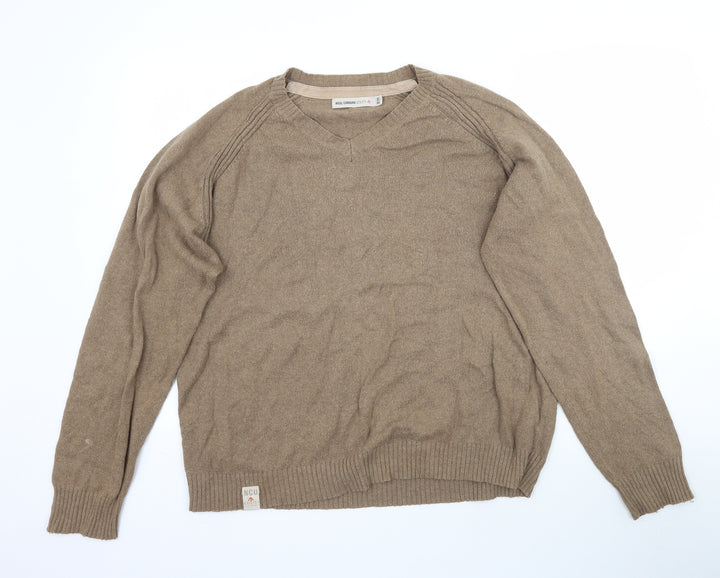 Debenhams Womens Beige  Knit Pullover Jumper Size XL