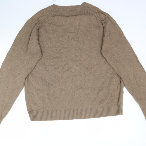 Debenhams Womens Beige  Knit Pullover Jumper Size XL