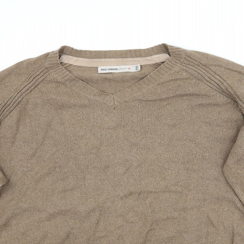 Debenhams Womens Beige  Knit Pullover Jumper Size XL