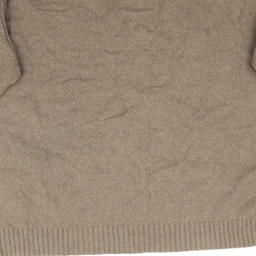 Debenhams Womens Beige  Knit Pullover Jumper Size XL