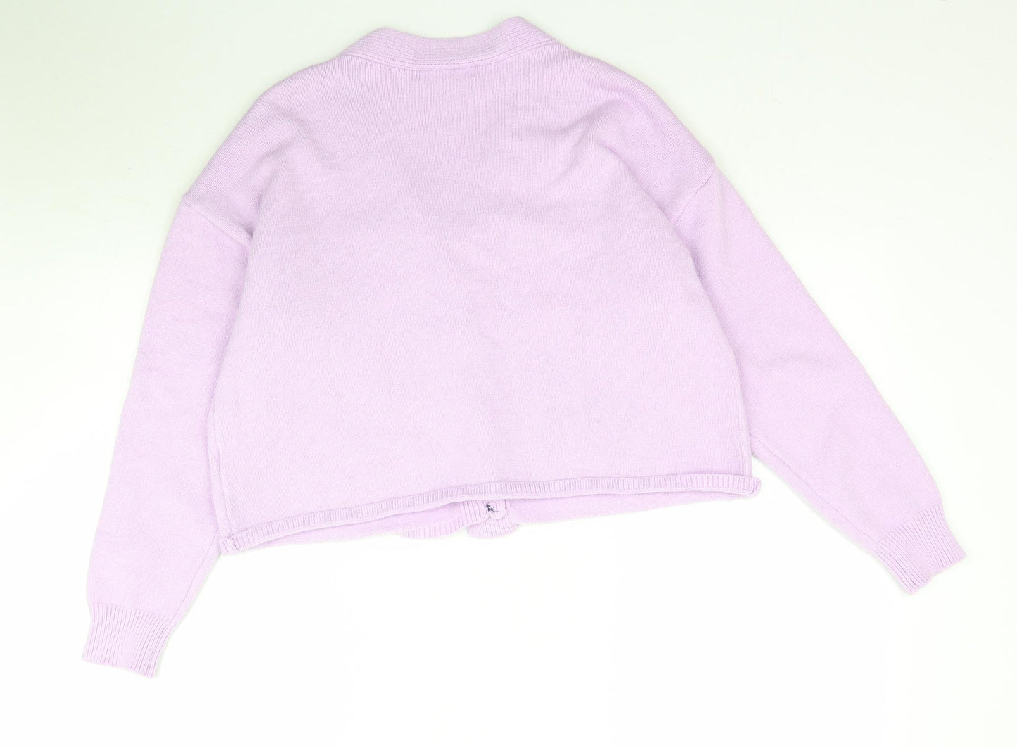 Cameo Rose Womens Purple  Knit Cardigan Jumper Size S