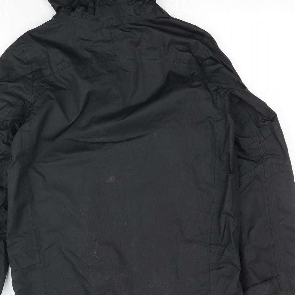 Regatta Boys Black   Rain Coat Coat Size 11-12 Years