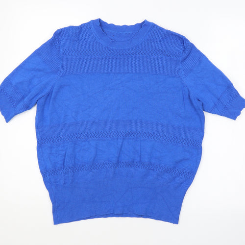 Preworn Womens Blue   Pullover Jumper