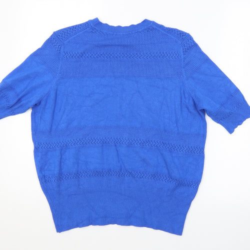 Preworn Womens Blue   Pullover Jumper