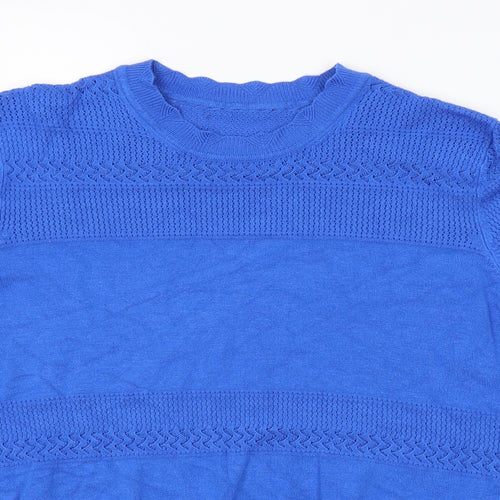 Preworn Womens Blue   Pullover Jumper