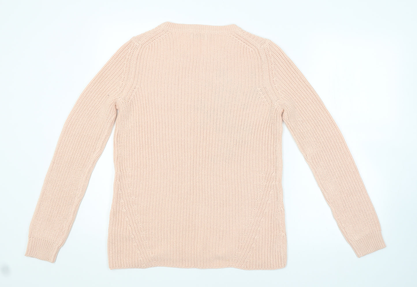 M&CO. Womens Pink Floral  Pullover Jumper Size 10