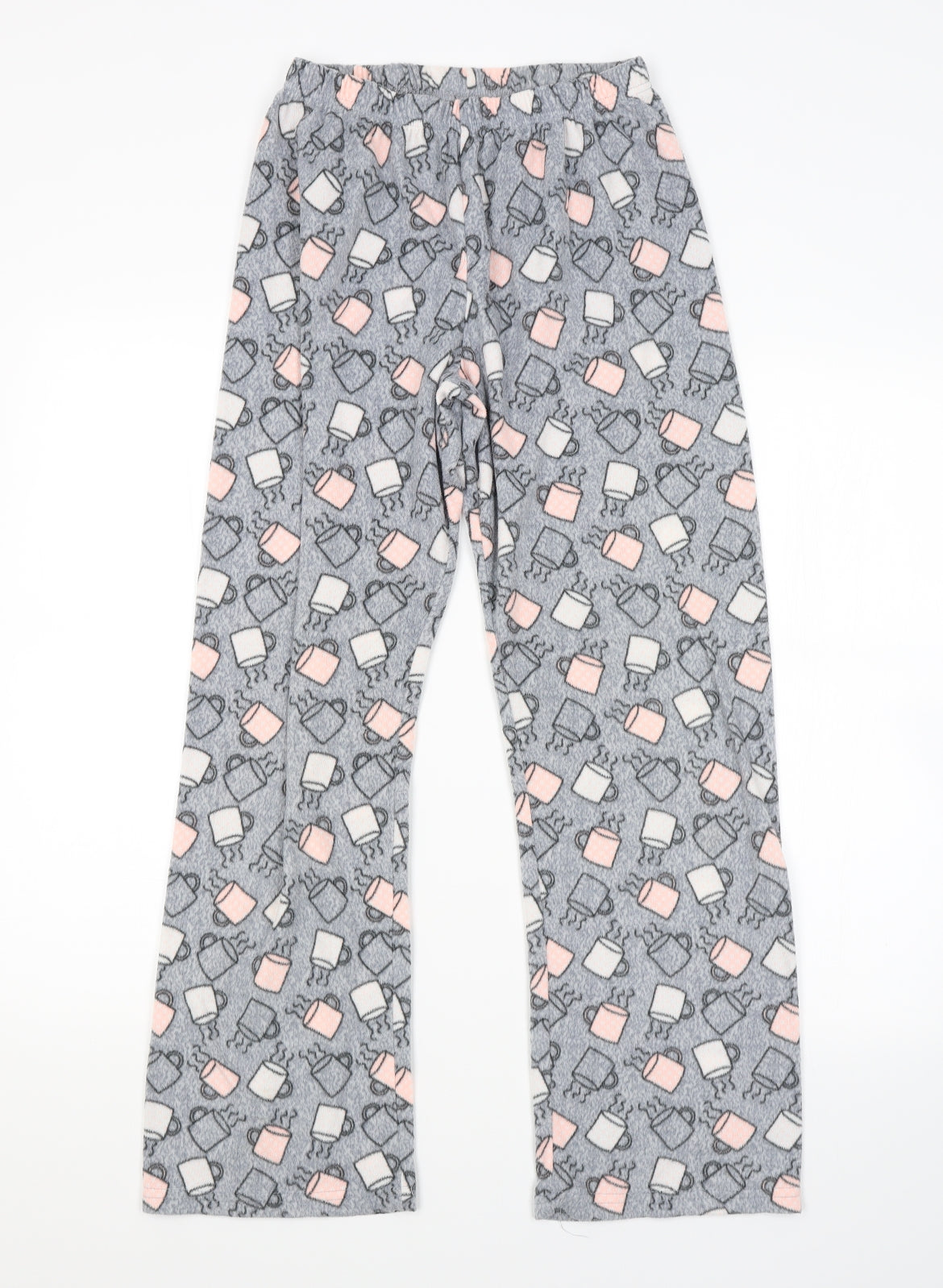 LOVE TO LOUNGE Womens Grey Geometric   Pyjama Pants Size 6