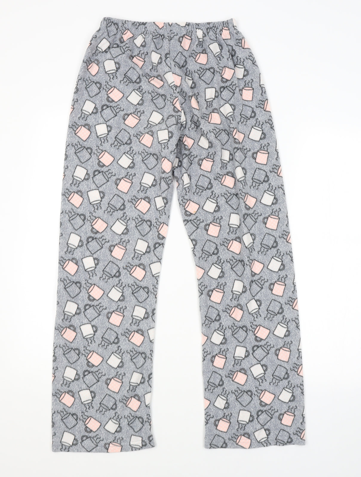 LOVE TO LOUNGE Womens Grey Geometric   Pyjama Pants Size 6