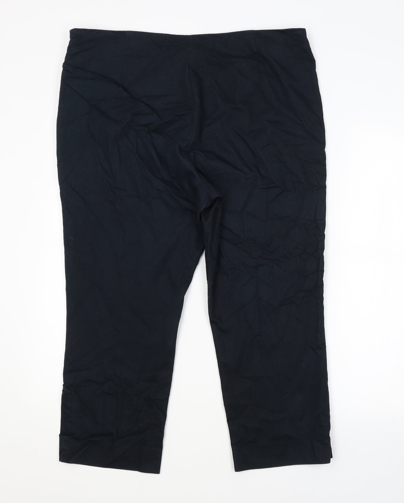 M&S Womens Blue   Trousers  Size 18 L24 in