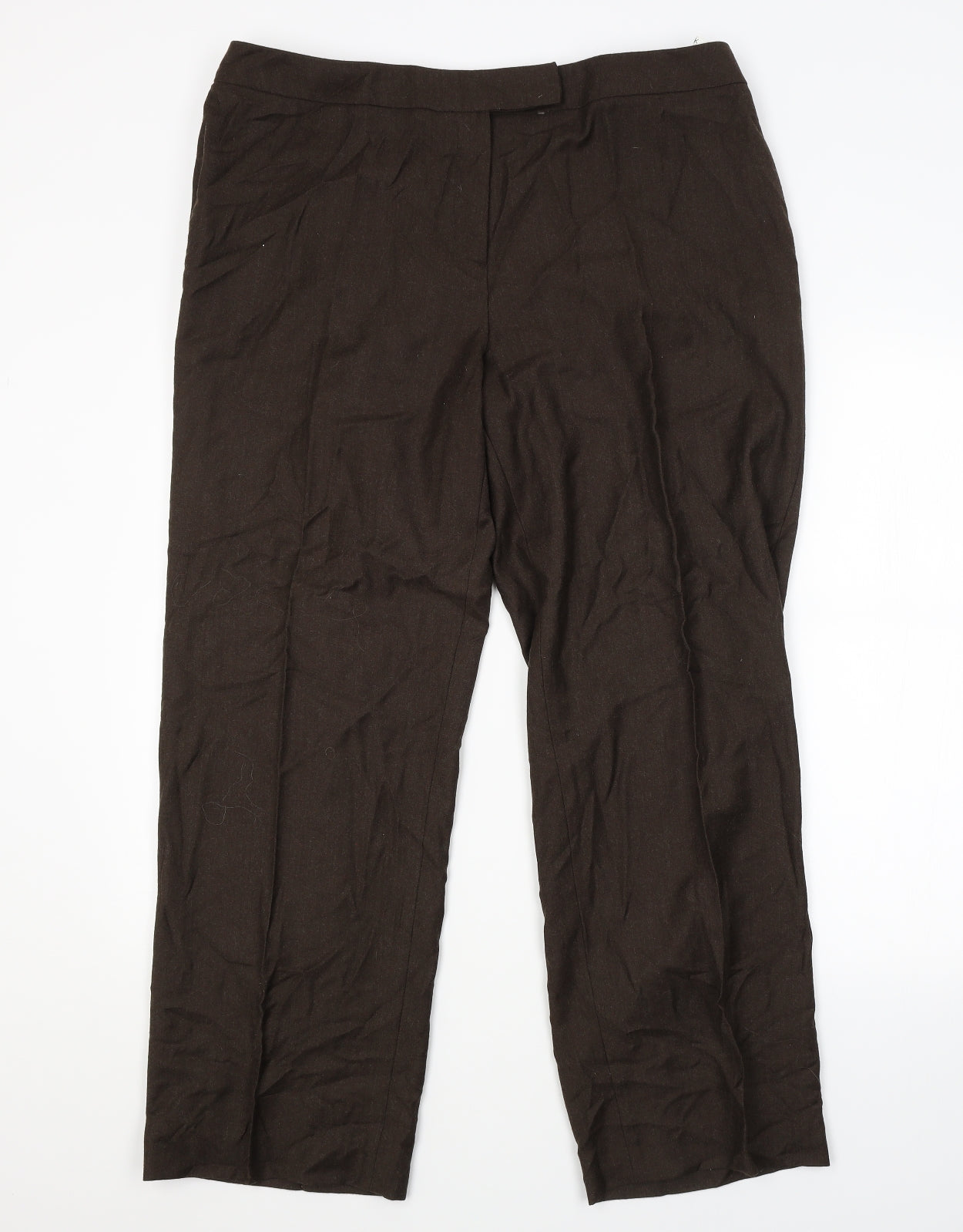 Kaliko Womens Brown   Trousers  Size 18 L28 in
