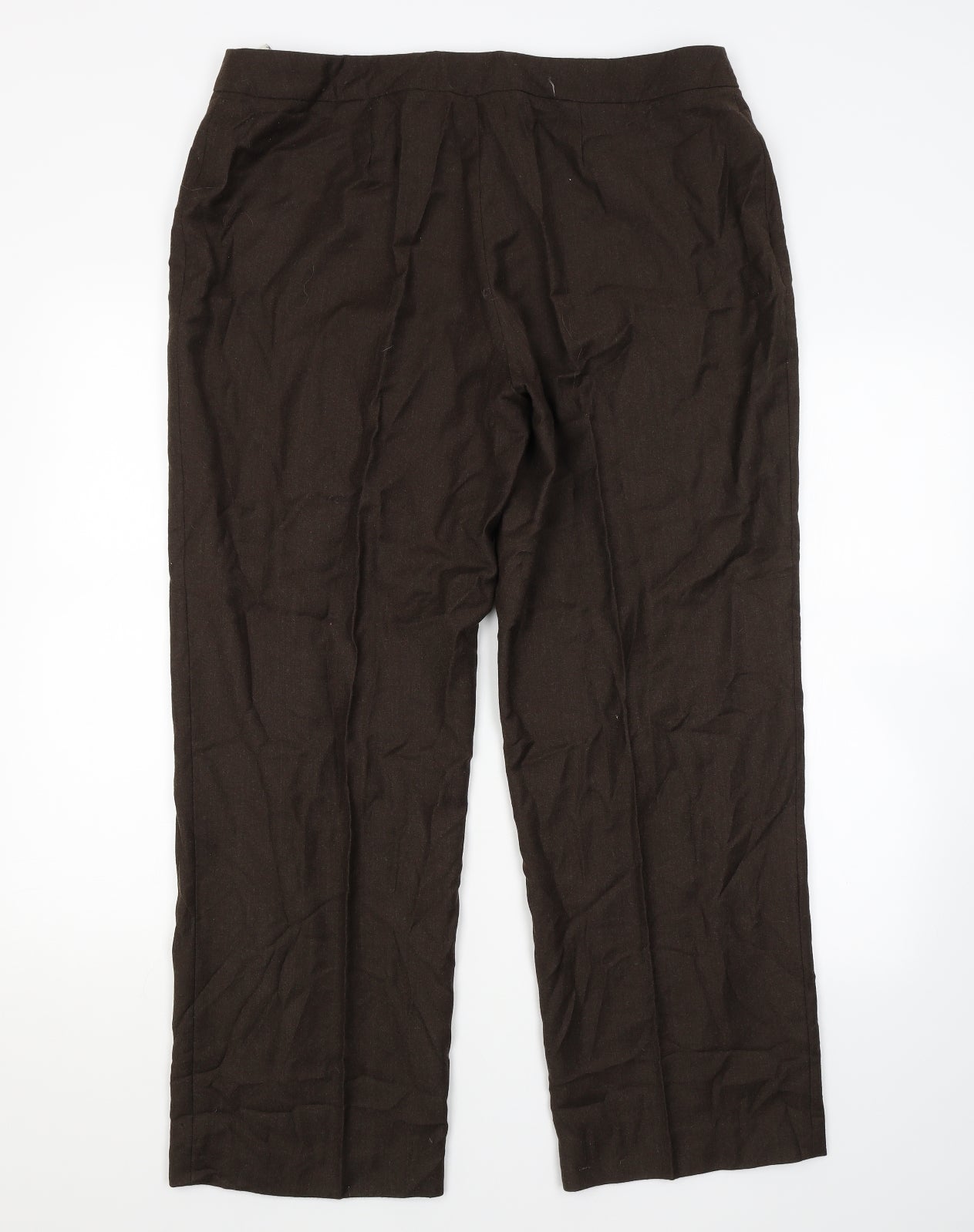 Kaliko Womens Brown   Trousers  Size 18 L28 in
