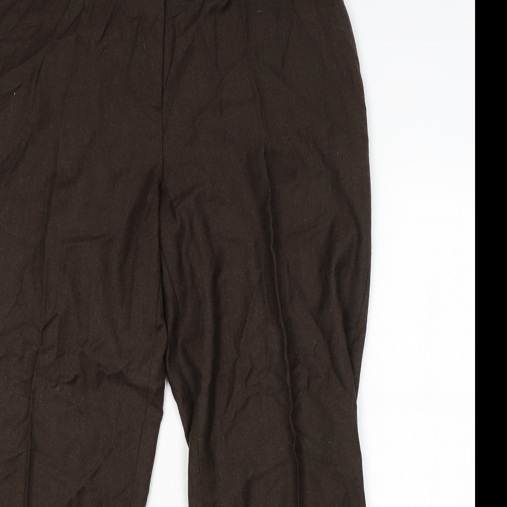 Kaliko Womens Brown   Trousers  Size 18 L28 in