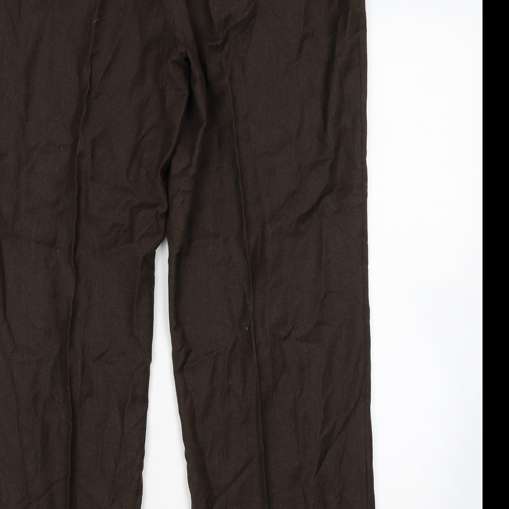 Kaliko Womens Brown   Trousers  Size 18 L28 in