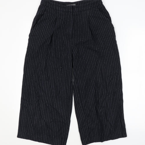Atmosphere Womens Blue Striped  Trousers  Size 10 L20 in
