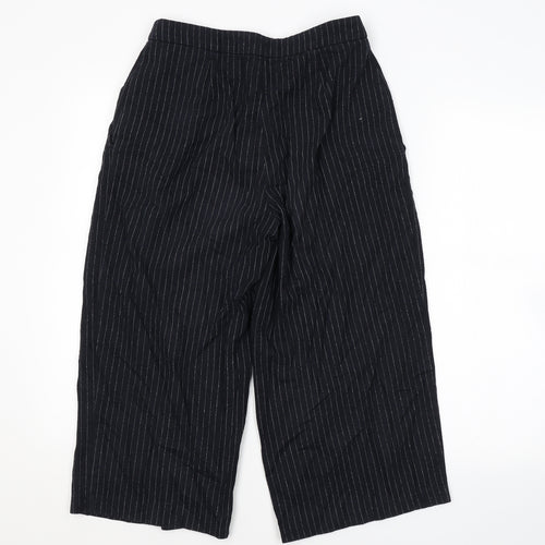 Atmosphere Womens Blue Striped  Trousers  Size 10 L20 in